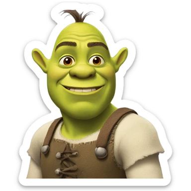Shrek sticker