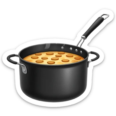 pot wit frying sticker