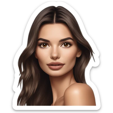 Emily Ratajkowski sticker