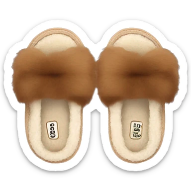 UGG slippers  sticker