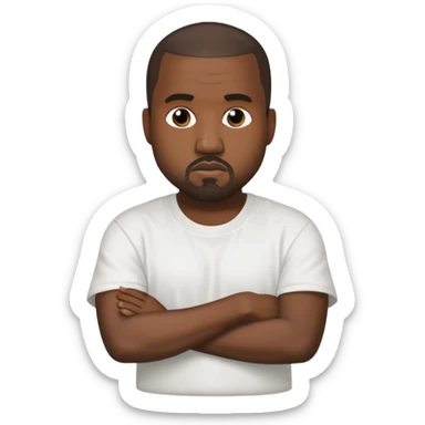 Kanye west sticker
