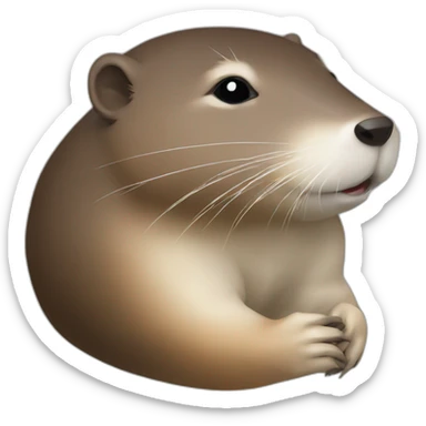 nutria sticker