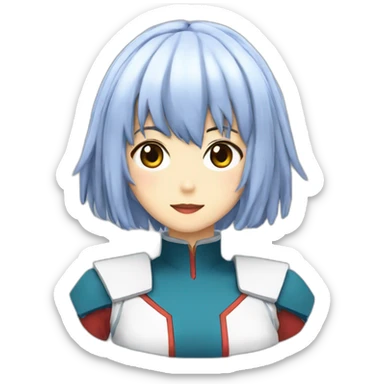 rei ayanami sticker