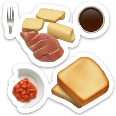 Meal parts sticker