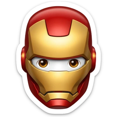 Ironman emoji sticker