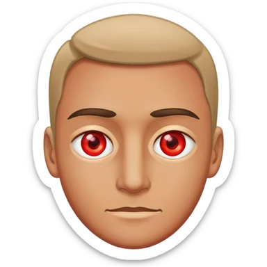 Guy high off weed sticker