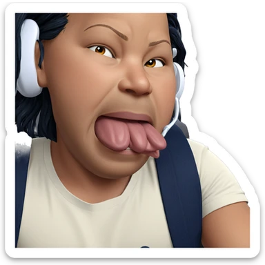 realistic portrait of a male sticker