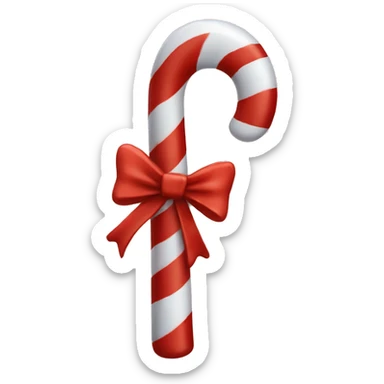 candy cane  sticker