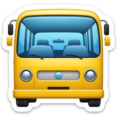 Crea un emoji de transporte público sticker