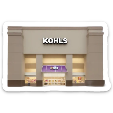 kohls department store sticker