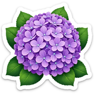 Hydrangeas sticker