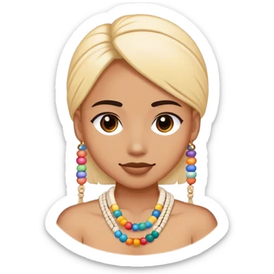 Taylor swift friendship bracelet beads sticker