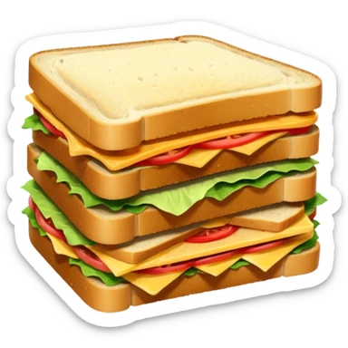Sandwich sticker