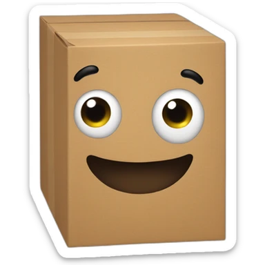 Boxy boo sticker