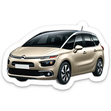 citroen c4 grand picasso sticker
