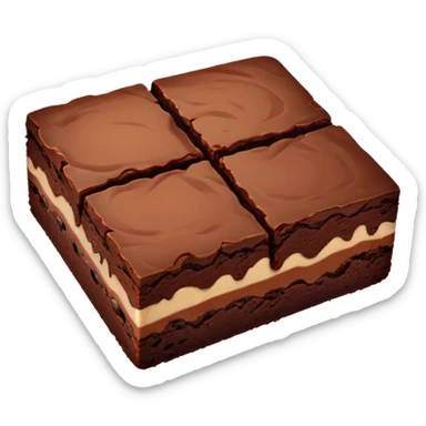 Brownie sticker