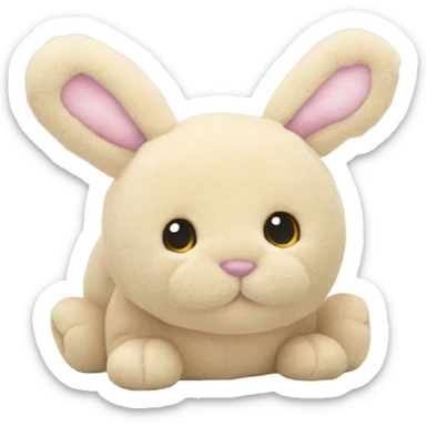 Jellycat stuffed bunny  sticker