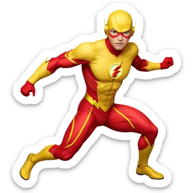 reverse flash sticker