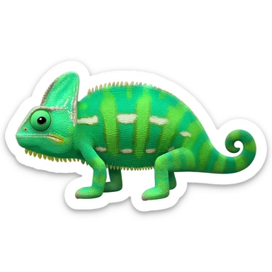 Chameleon  emoji sticker