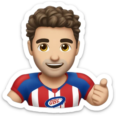 Mierda del atlético de madrid sticker