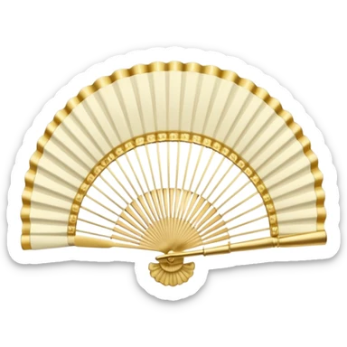 rococó fan sticker