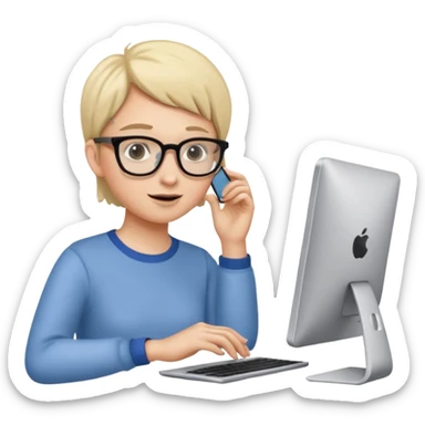 Comprador en linea sticker