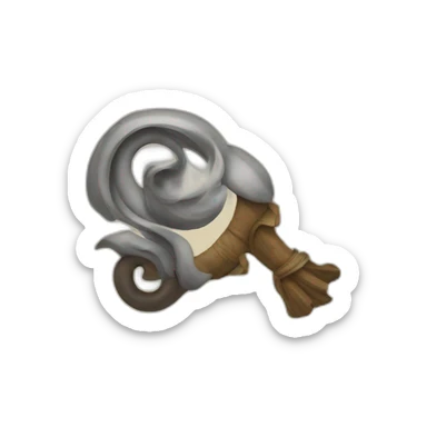 signo de pregunta sticker