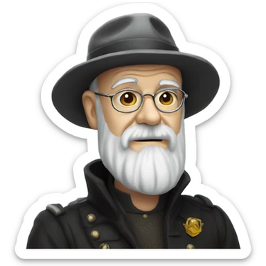 Sir Terry Pratchett sticker