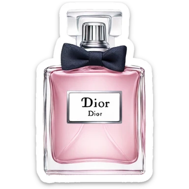 Dior perfume sticker