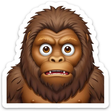 Bigfoot sticker