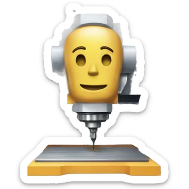 CNC Machine sticker