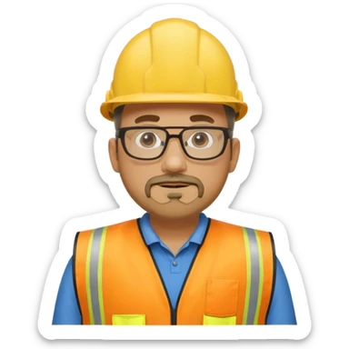 Walmart worker odp has a gotea wheres glasses yellow safety vest and hes 40 sticker