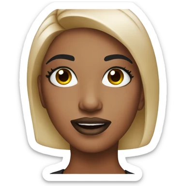 Makeup artist sticker