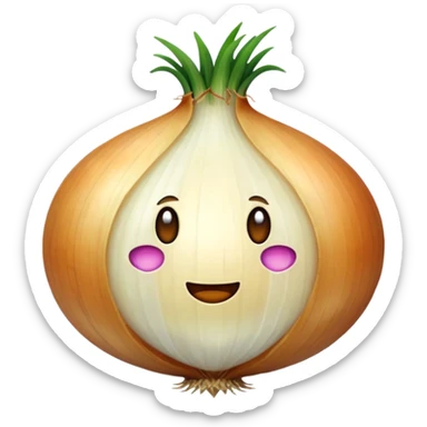 Onion sticker
