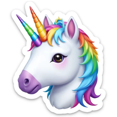 Unicornio magico sticker