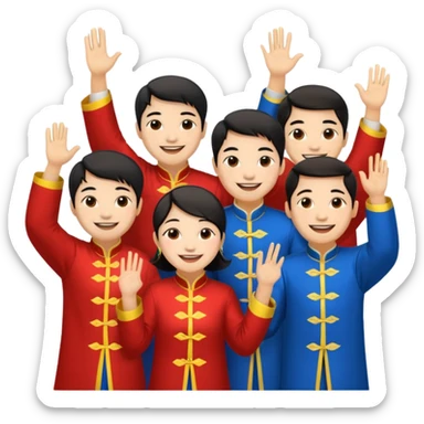 têt vietnam sticker