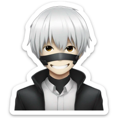 Kaneki tokyo ghoul sticker