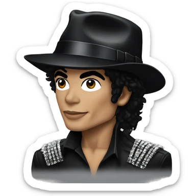 michael jackson sticker