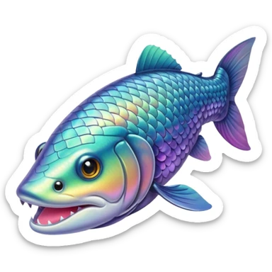 muskie fish emoji sticker