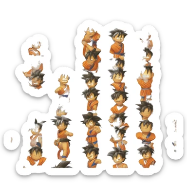 Goku kamehameha  sticker