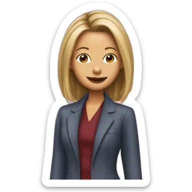 Ally mcbeal sticker