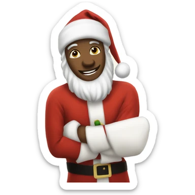 christmas message for my fri sticker