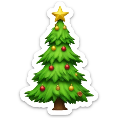 Christmas tree with grinch  sticker