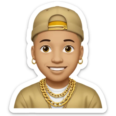 Rapper Oruam sticker