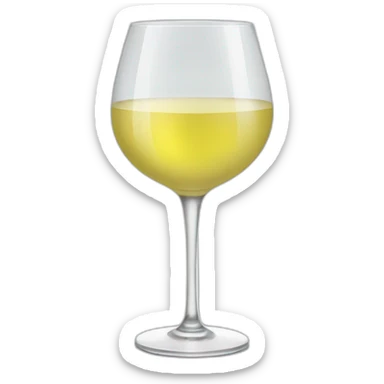 White wine sticker