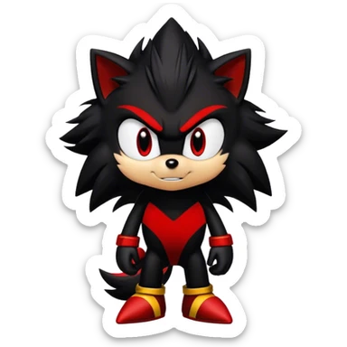 Shadow the Hedgehog sticker