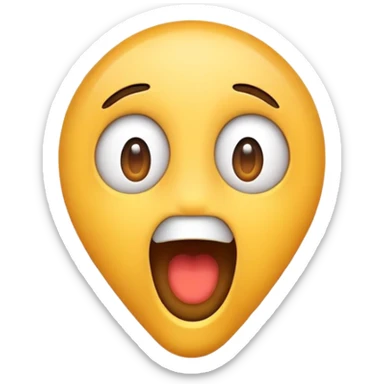 a badum tsh type emoji that is a response to a 'dad joke' or pun sticker