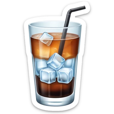 ice americano sticker