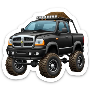 Need a SRT truck emoji that I can copy and paste with no guns on top sticker