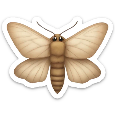 moth sticker